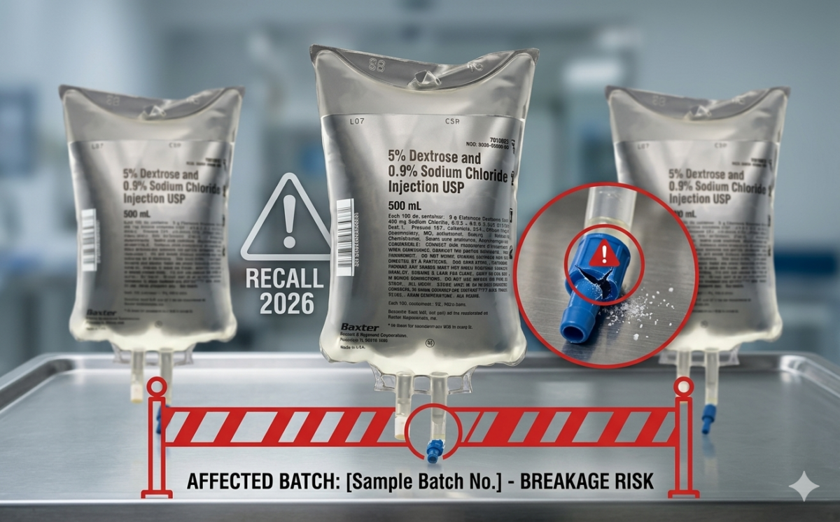 Sodium Chloride Injection; Sodium Chloride Irrigation; Potassium Chloride in 5% Dextrose and 0.9% Sodium Chloride Injection; Lactated Ringer's Injection recall