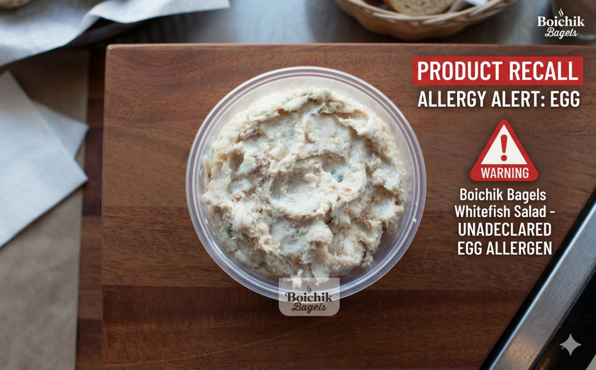 boichik bagels Whitefish Salad recall