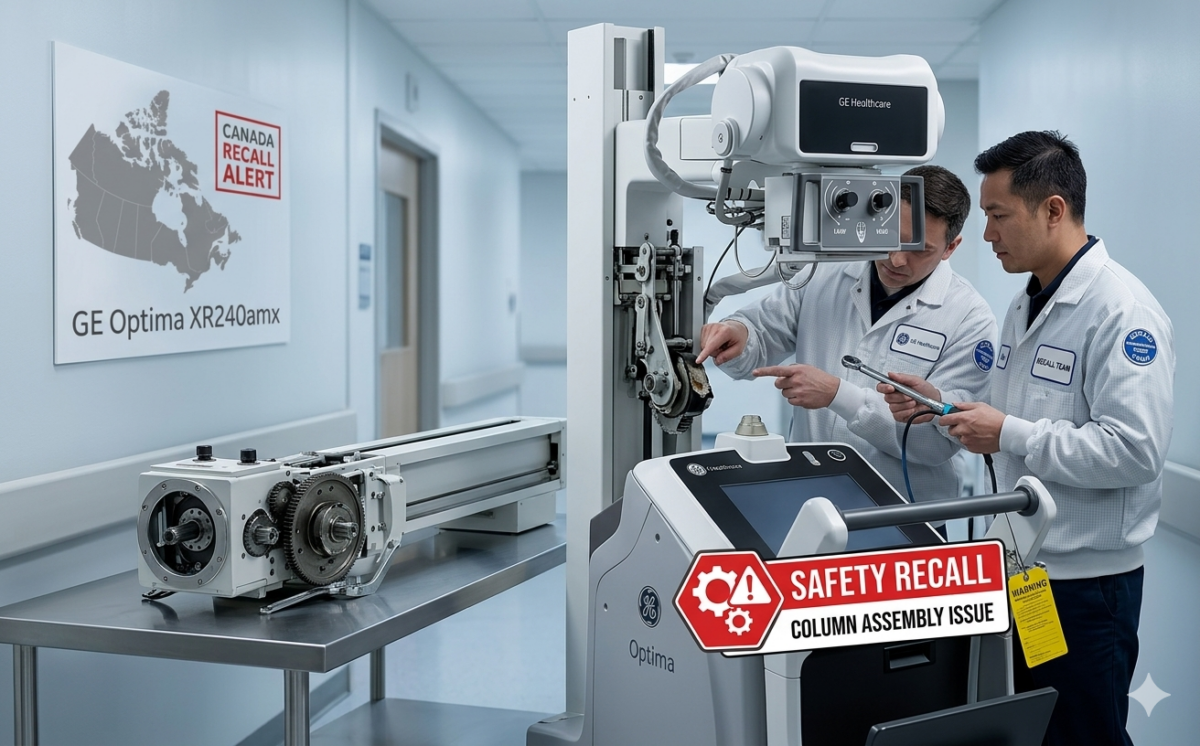 Optima XR240amx X-Ray System recall