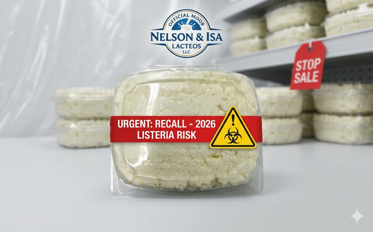 Requeson Cheese, 1lb clamshell packages recall