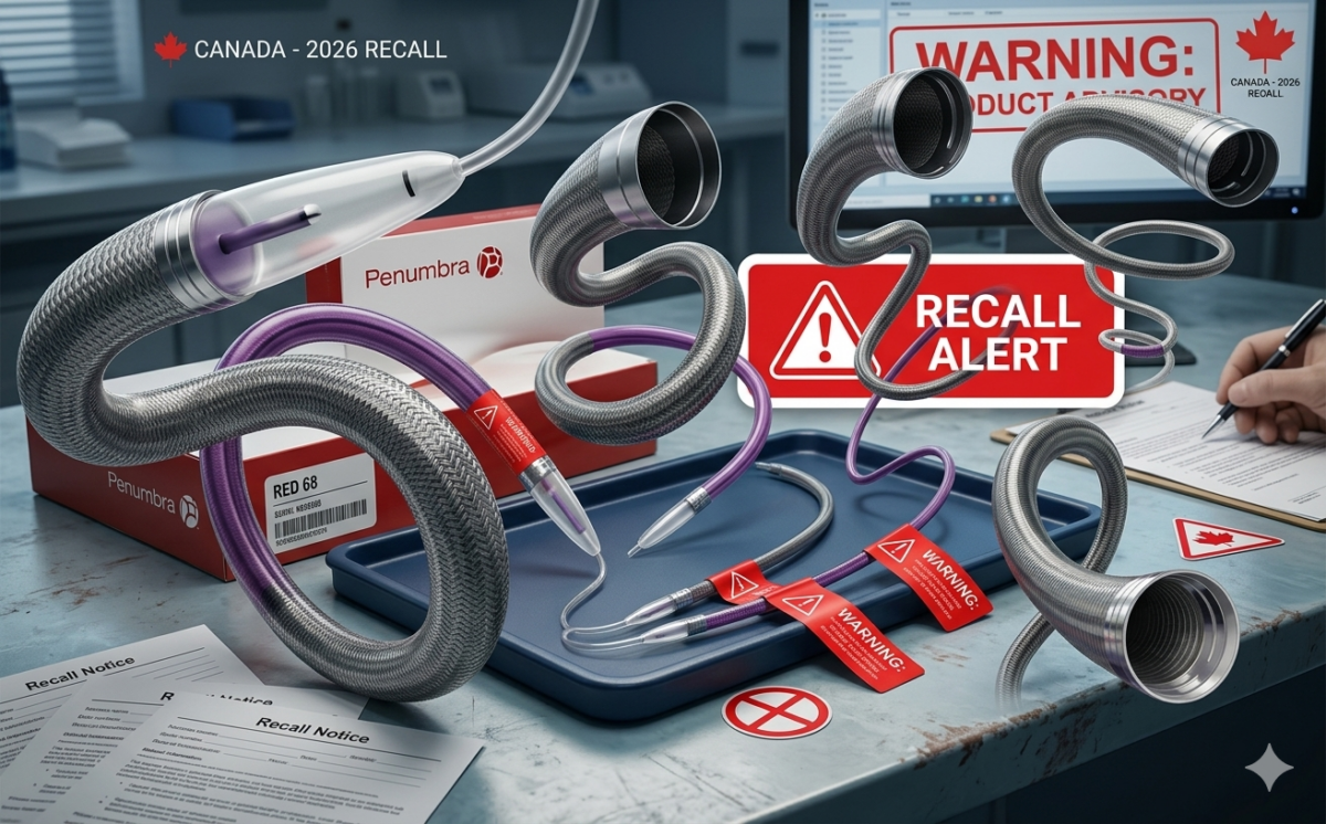Penumbra System RED 68 Reperfusion Catheter recall