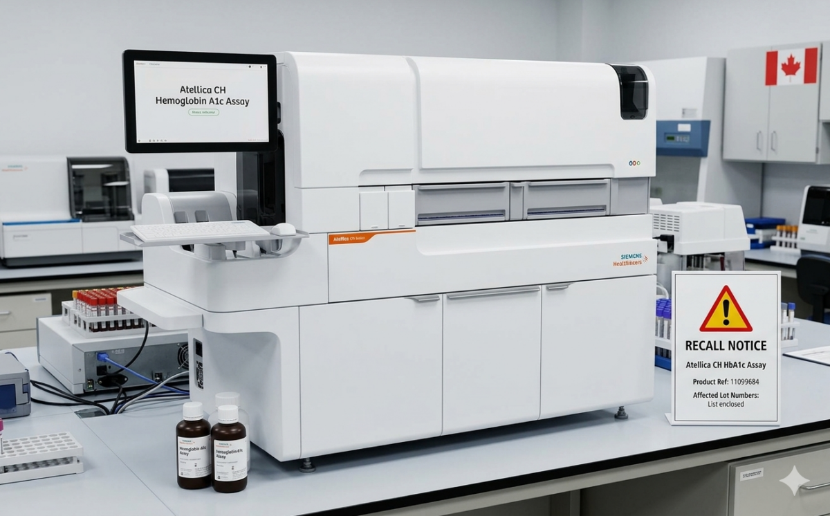 Atellica CH Enzymatic Hemoglobin A1c (A1c_E) assay recall