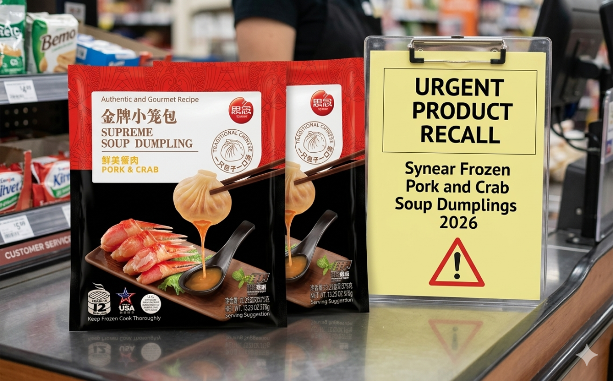 Frozen Pork and Crab Soup Dumpling Products recall