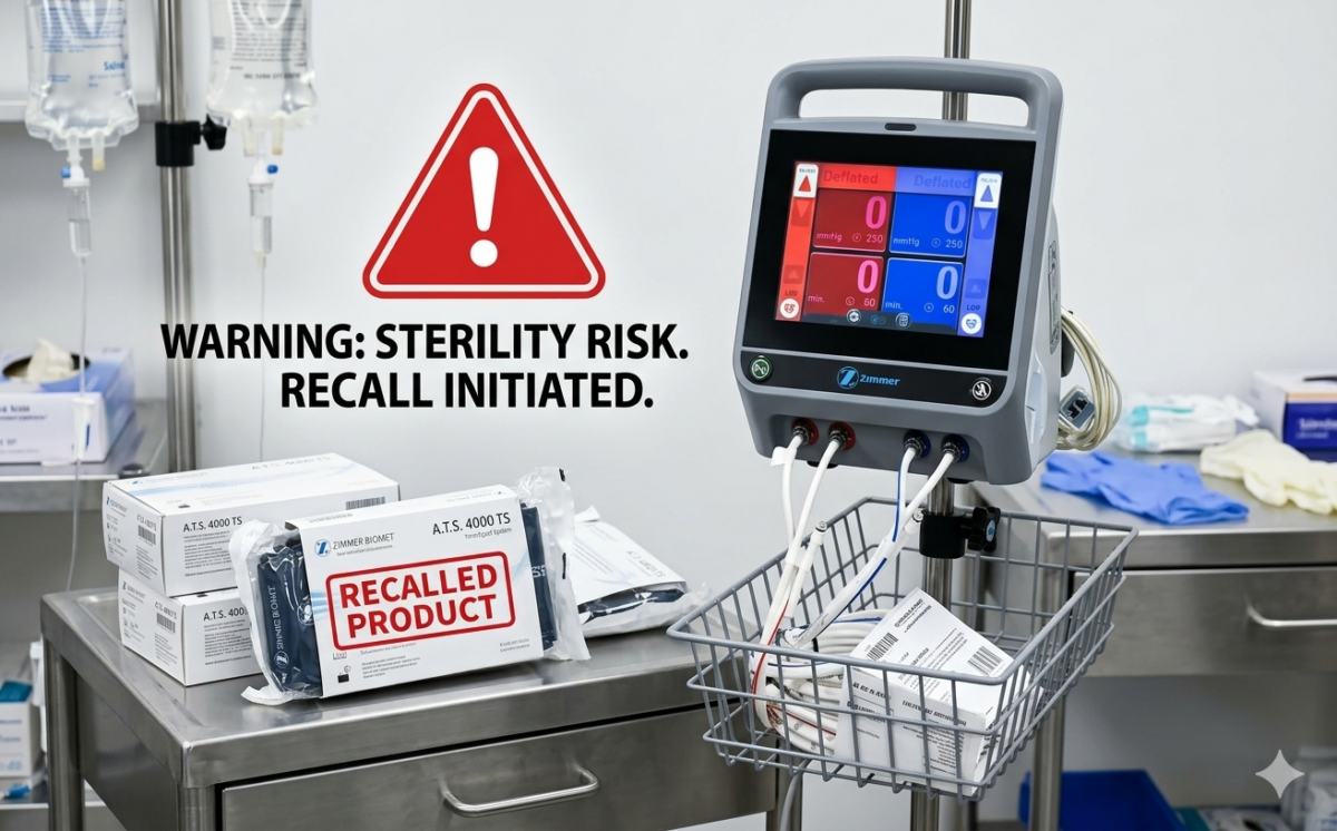 A.T.S 4000 TS Tourniquet Systems Single and Dual Hose with CPC Connectors recall