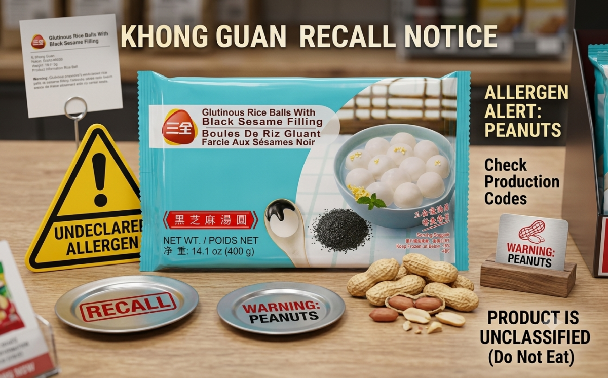 Glutinous Rice Balls with Black Sesame Filling and Black & White Glutinous Rice Balls with Black Sesame Filling recall