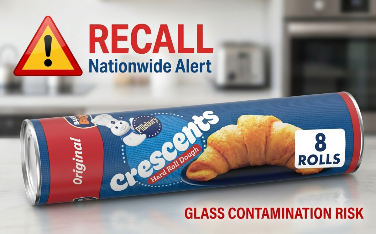 Pillsbury Bread Rolls, Hard Roll Dough recall