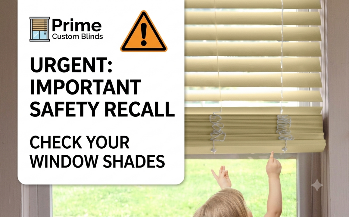 Shades and alternating blinds with a chain and cord-shield recall