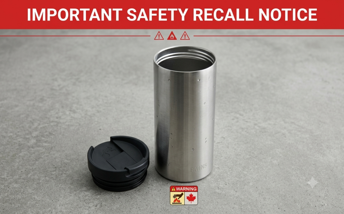 RAINS Stainless Steel Tumbler 450 mL recall