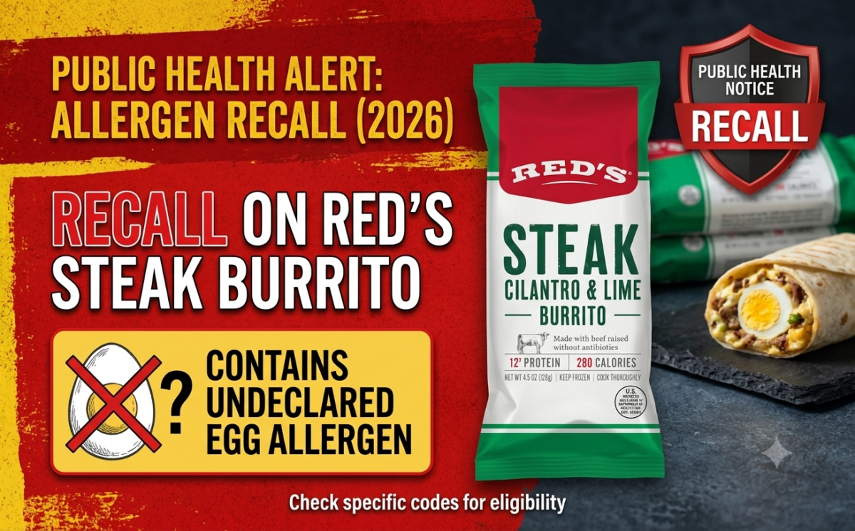 Steak, Cilantro, Lime Burrito recall