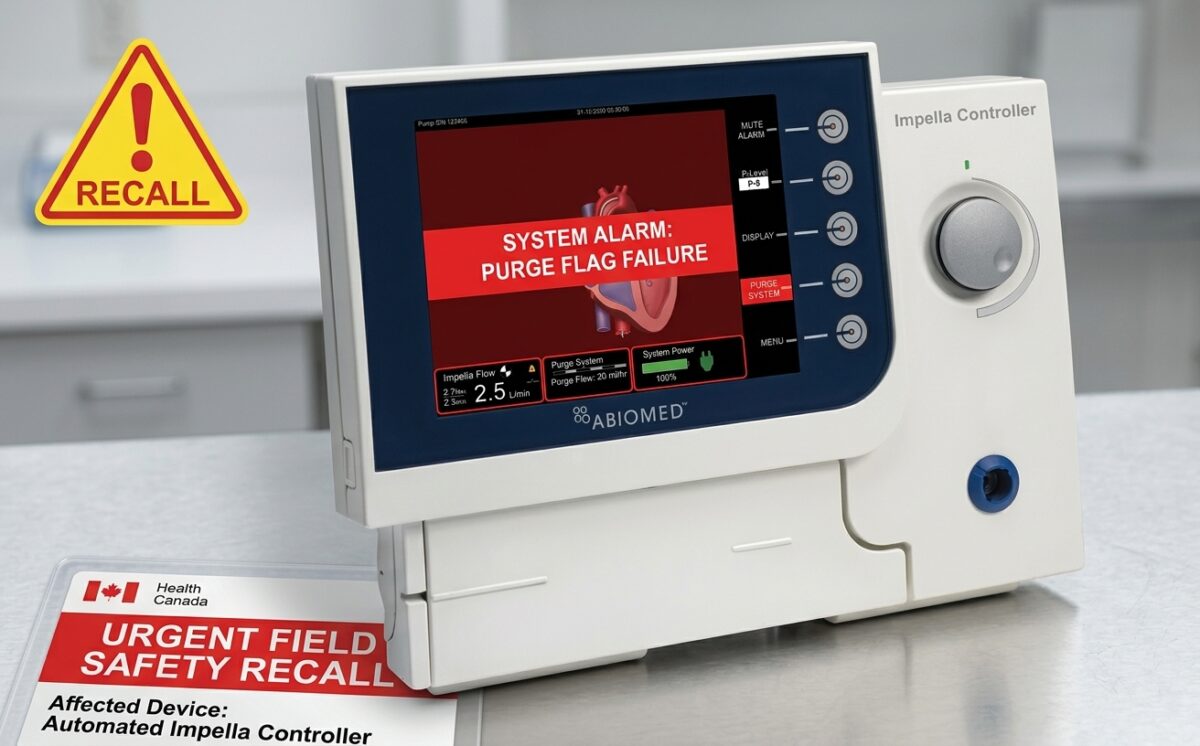 Automated Impella Controller (AIC) recall