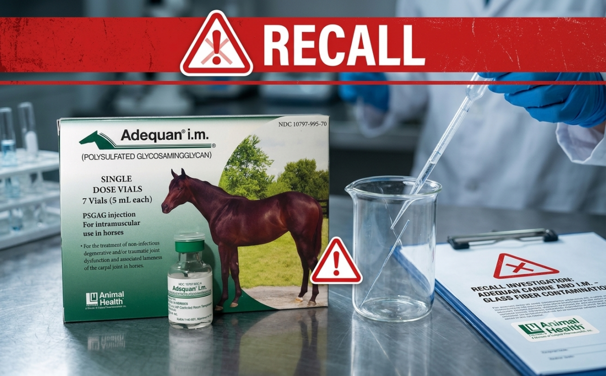 Adequan Canine Injection and Adequan i.m Injection for horses recall