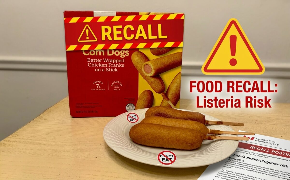Corn Dogs, Chicken and Pork Corn Dog recall