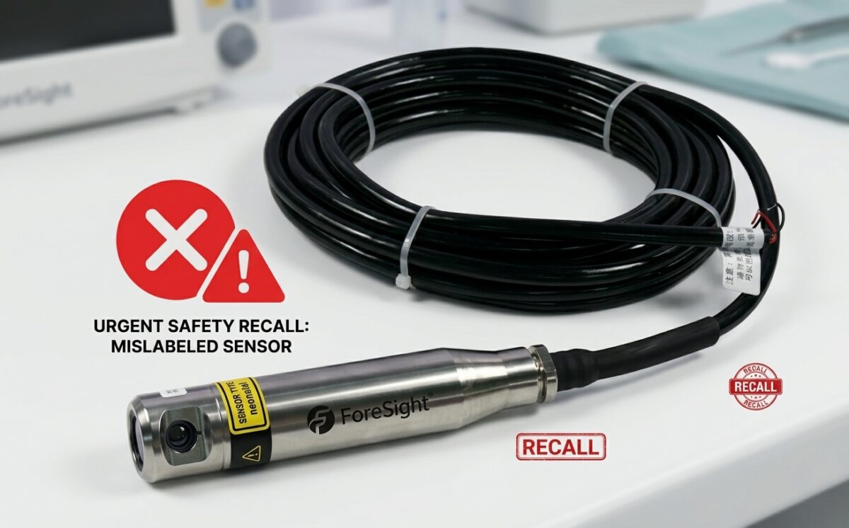 ForeSight™ Oximeter Cable recall