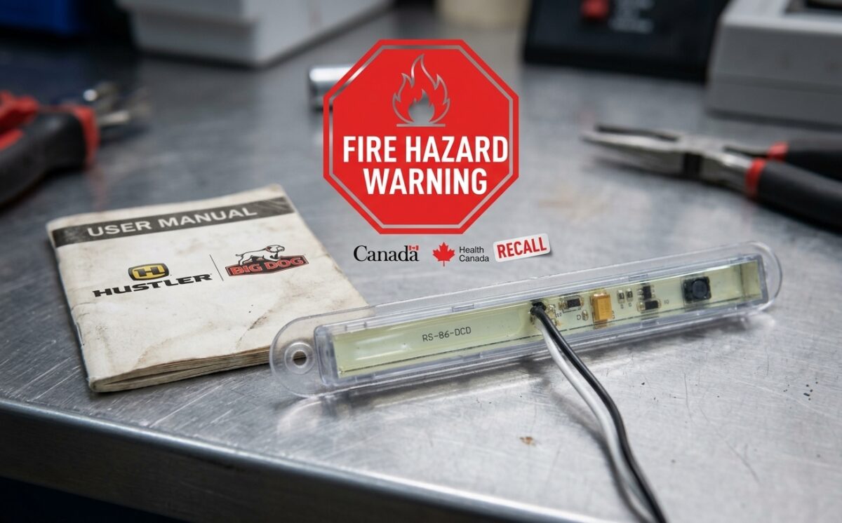 Hustler or BigDog LED Light Kits and Light Bars recall
