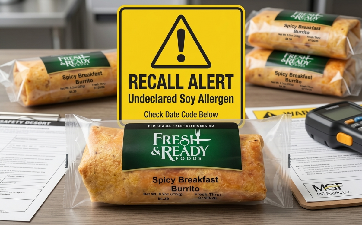 Spicy Breakfast Burrito recall