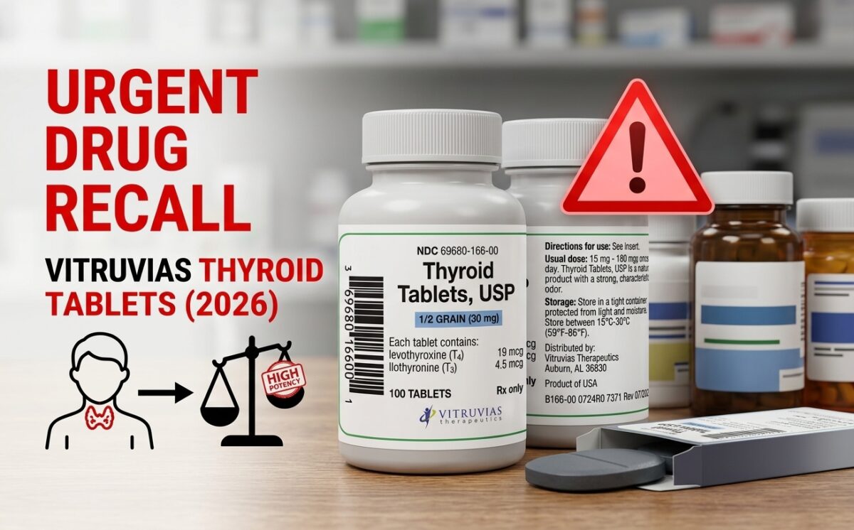Thyroid Tablets, USP 30 mg recall