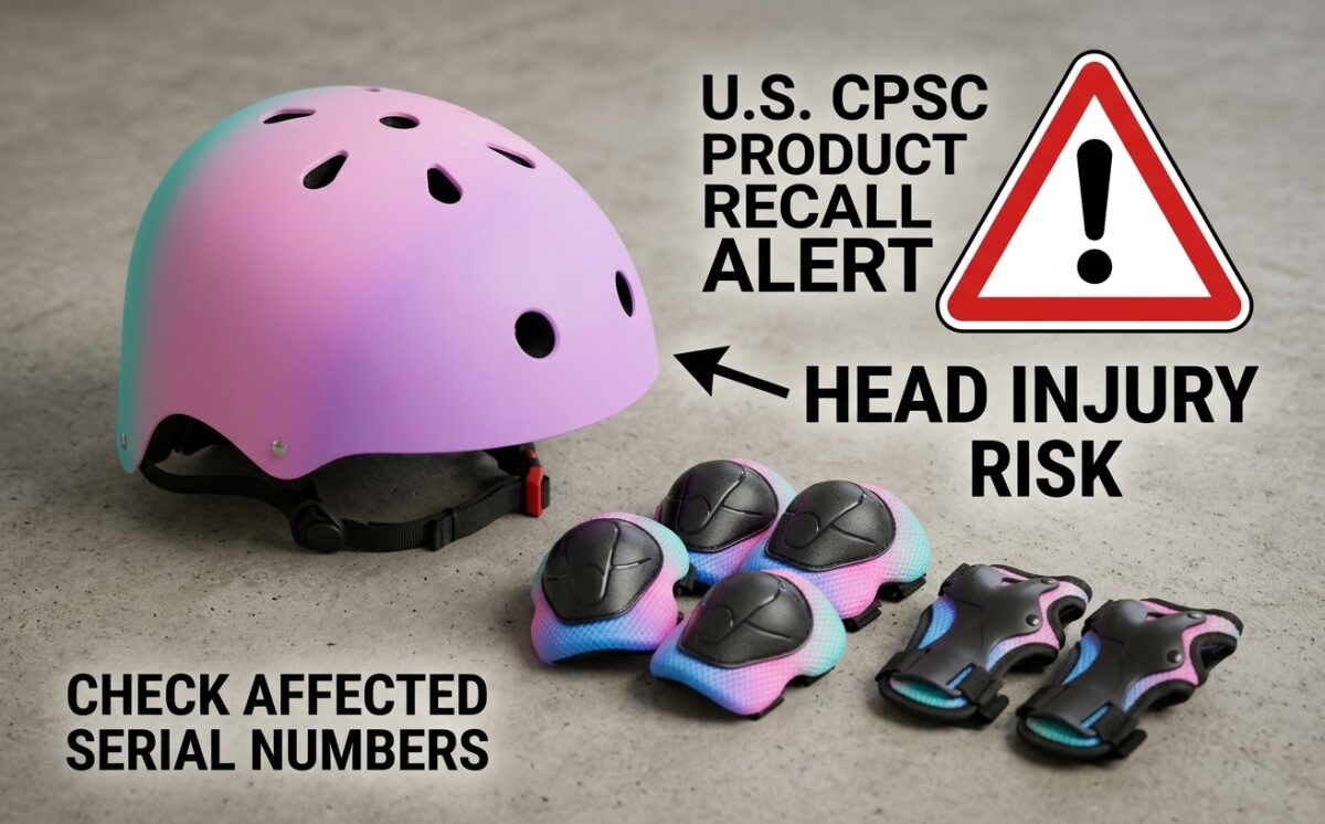 5Color Children's Bike Helmet and Pads Sets recall