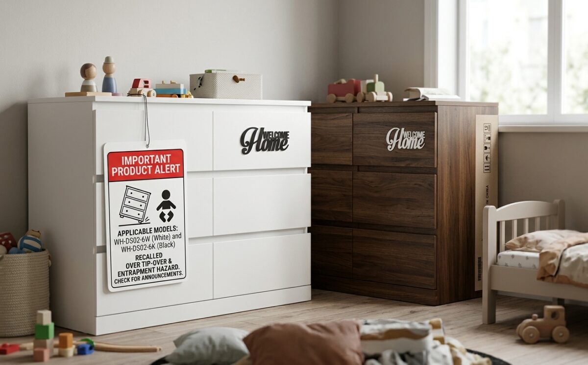 Alanca 6-Drawer Dressers recall