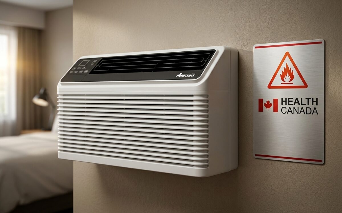 Amana Through the Wall (TTW) air conditioners or heat pumps recall