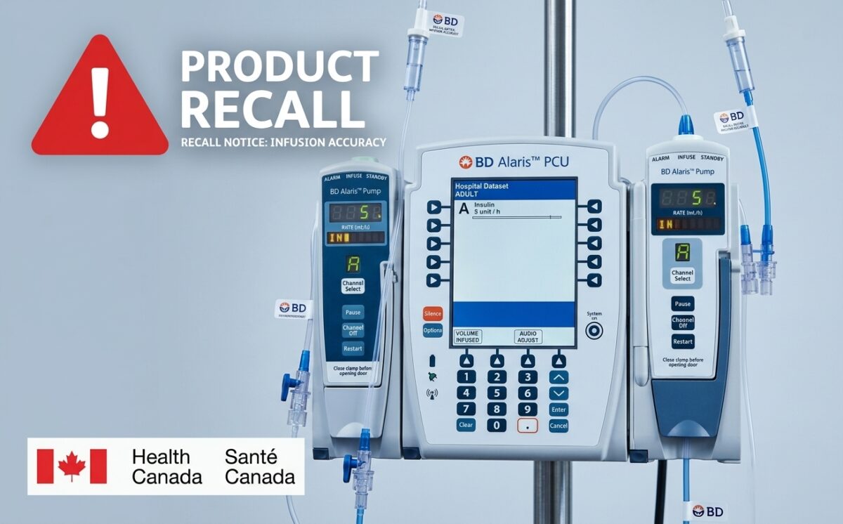 BD Alaris Pump Module and subset of Compatible Pump Infusion Sets recall