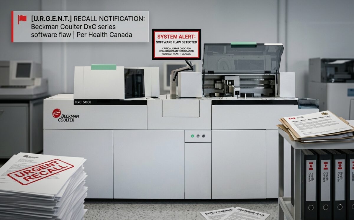 Dxc 500i Clinical Analyzer and Dxc 500 AU Clinical Chemistry Analyzer recall