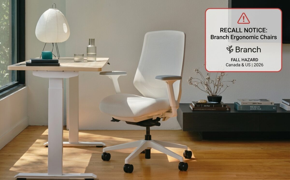 Ergonomic Chairs recall