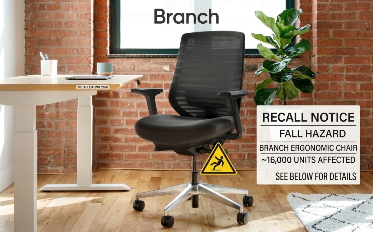 Ergonomic Chairs recall