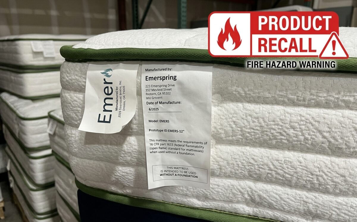 Emerspring Mattresses recall