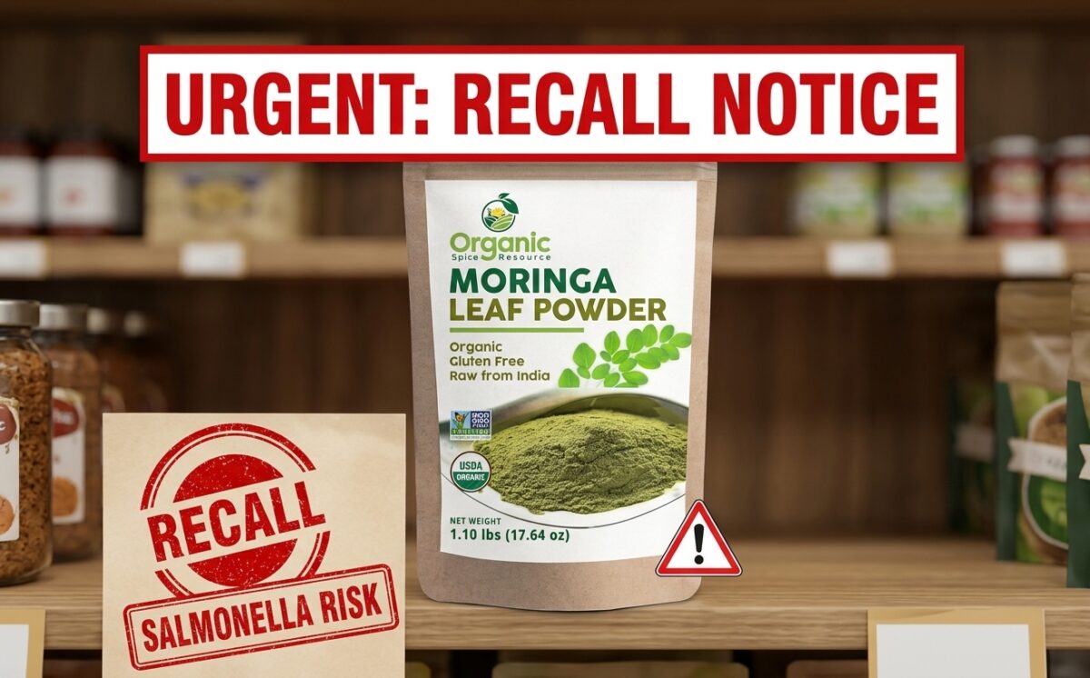 Organic Moringa Leaf Powder recall