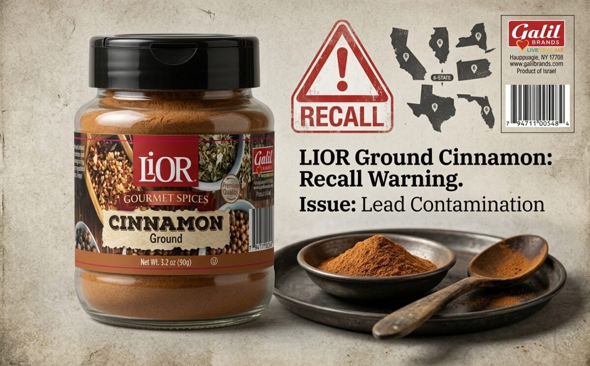 Lior Cinnamon Ground Seasoning recall