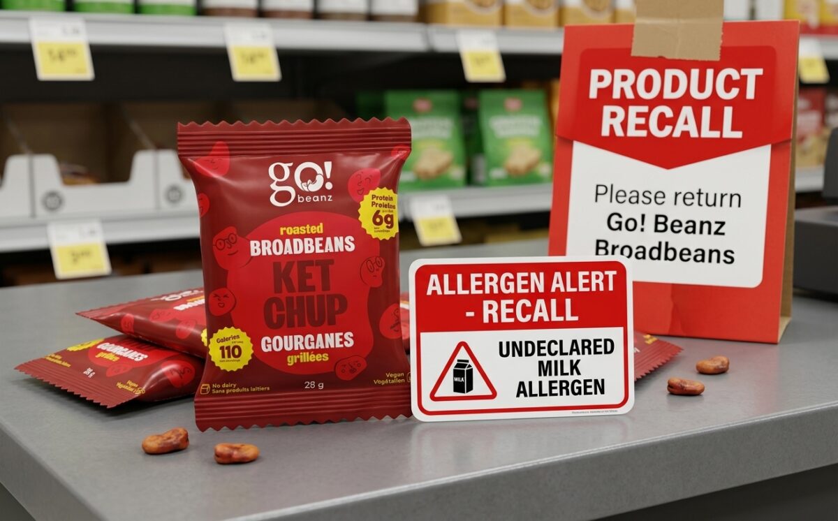 Roasted Broadbeans (Ketchup and Salt & Pepper flavors) recall