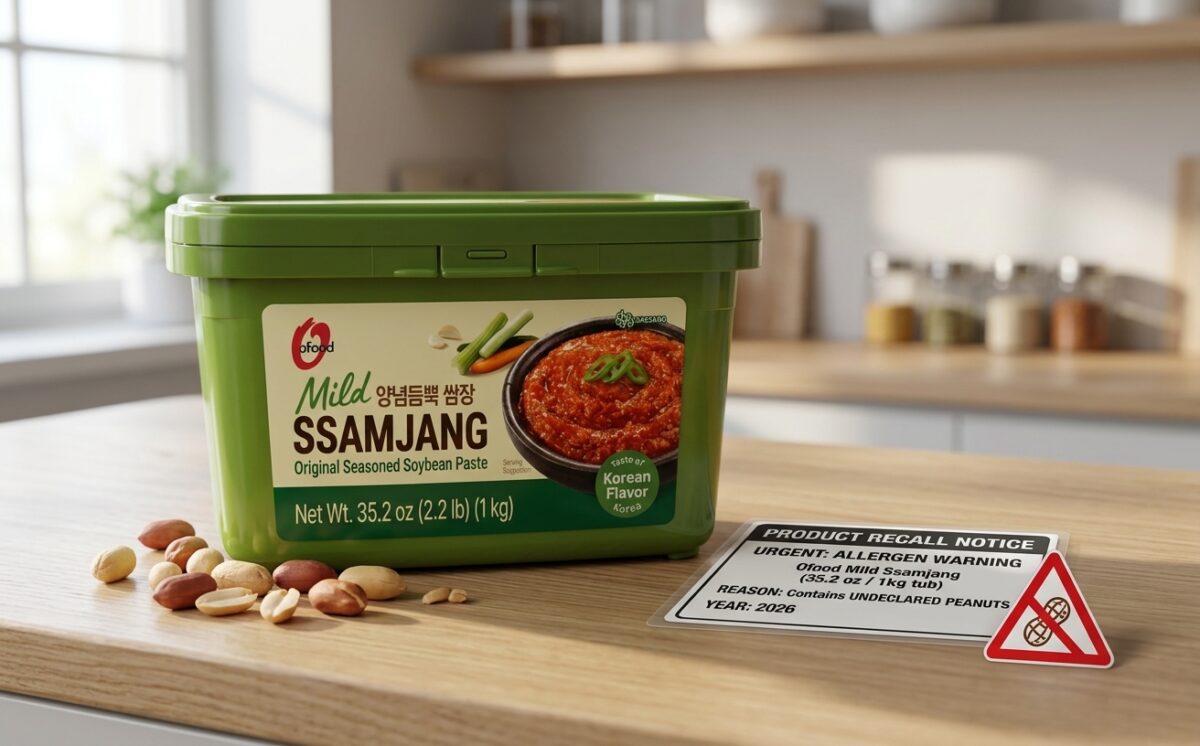 Mild Ssamjang Original Seasoned Soybean Paste recall
