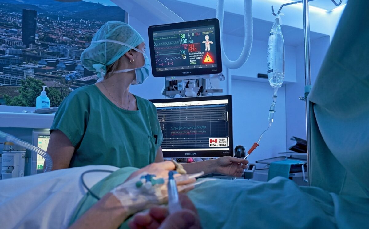 IntelliSpace Critical Care And Anesthesia recall