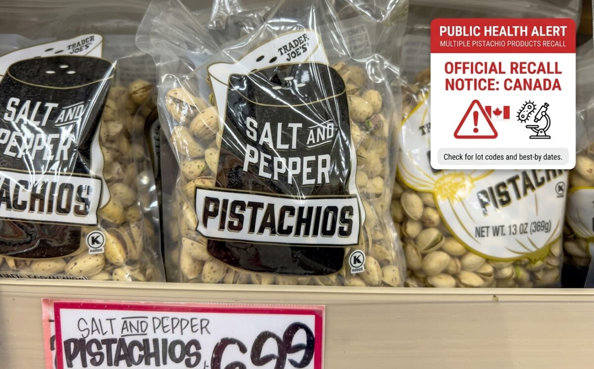 Various pistachios and pistachio-containing products recall
