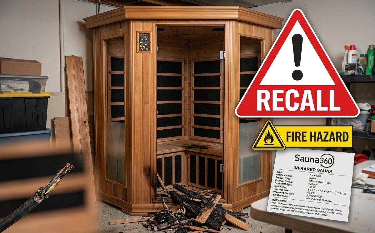 Infrared Saunas, Hybrid Infrared Saunas and Infrared Kits recall