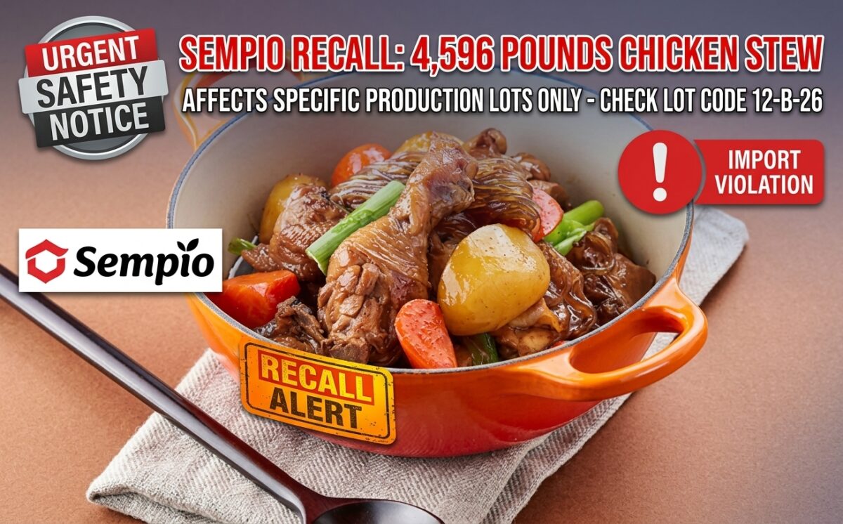 Ready-To-Eat Chicken Stew recall