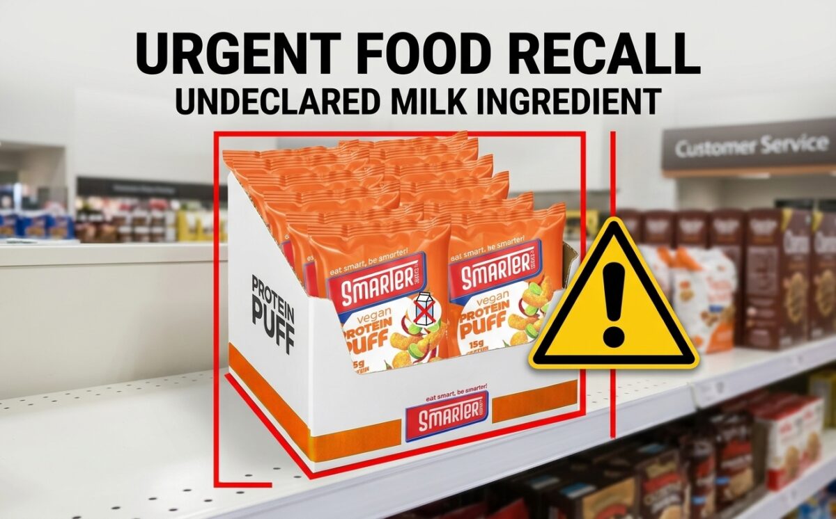 Vegan Protein Puff Chili & Lime Flavored recall