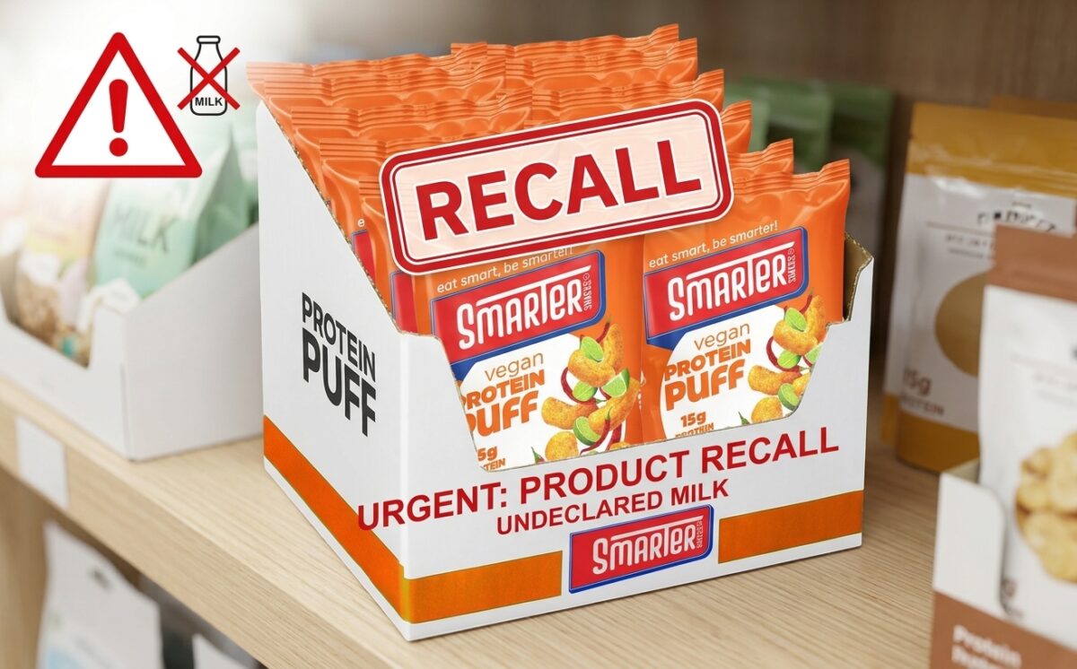 Vegan Protein Puff Chili & Lime Flavored recall