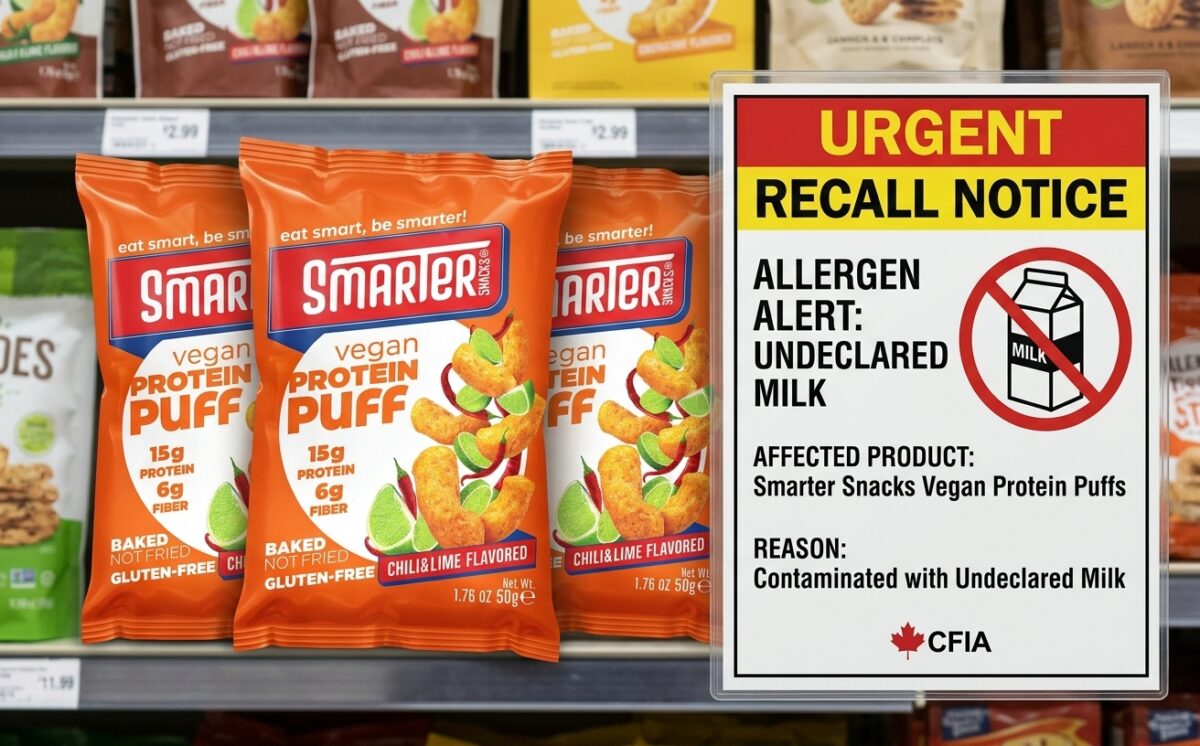 Vegan Protein Puff Chili & Lime Flavored recall