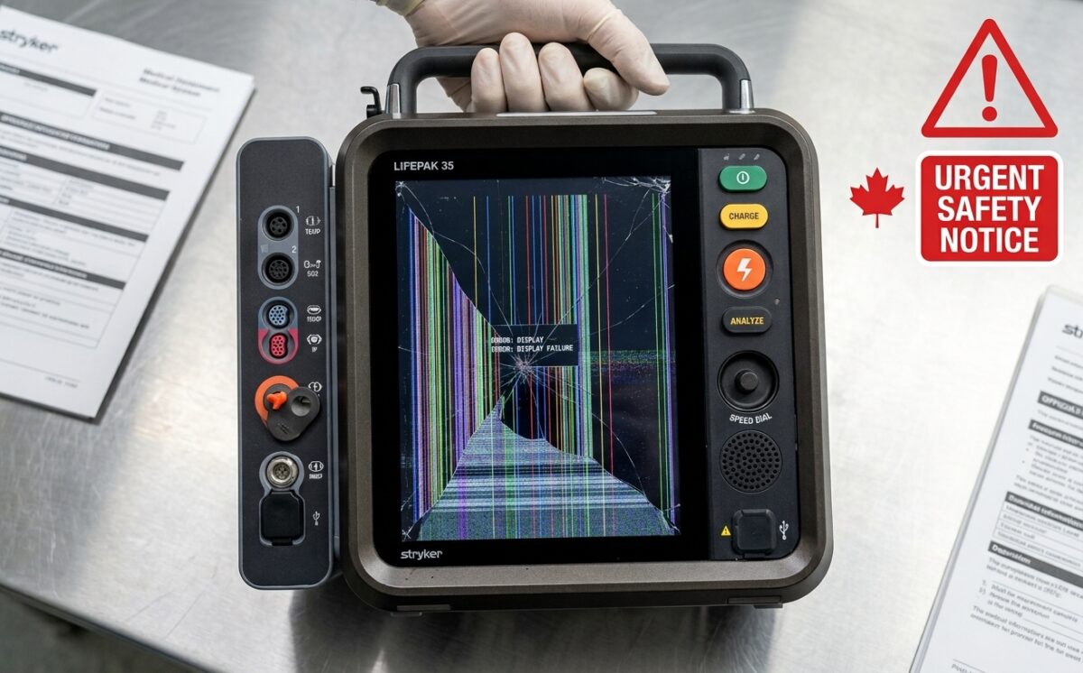 LIFEPAK ® 35 Monitor/Defibrillator recall
