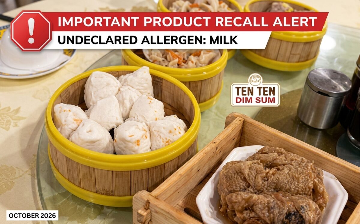 Buns and dumplings (multiple varieties) recall