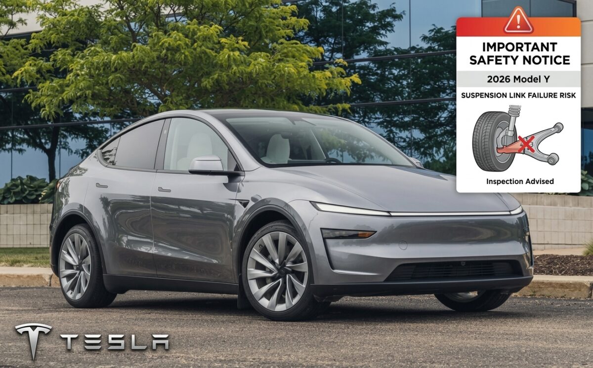 2026 Model Y recall