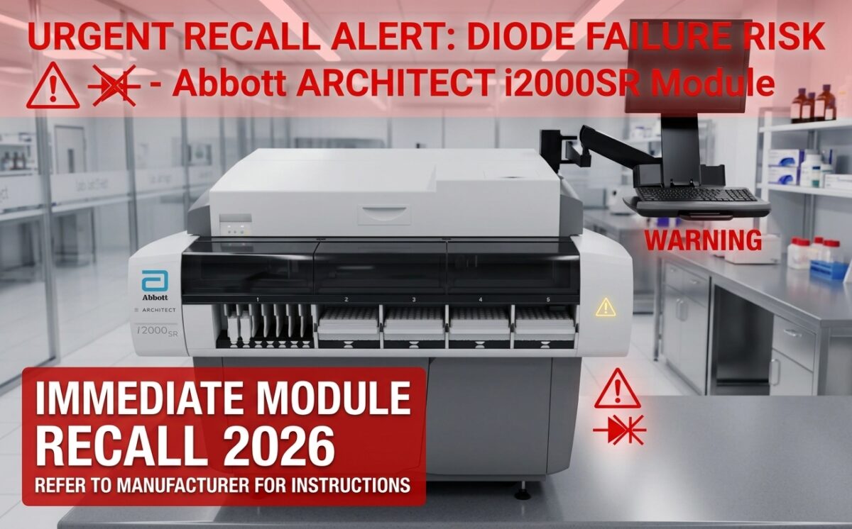 ARCHITECT 'I' System - i2000SR Processing Module - Class 4 recall