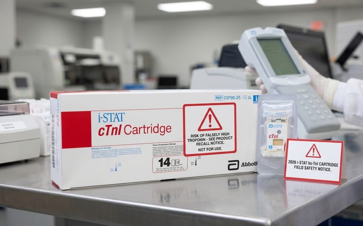 i-STAT hs-TnI Cartridge recall