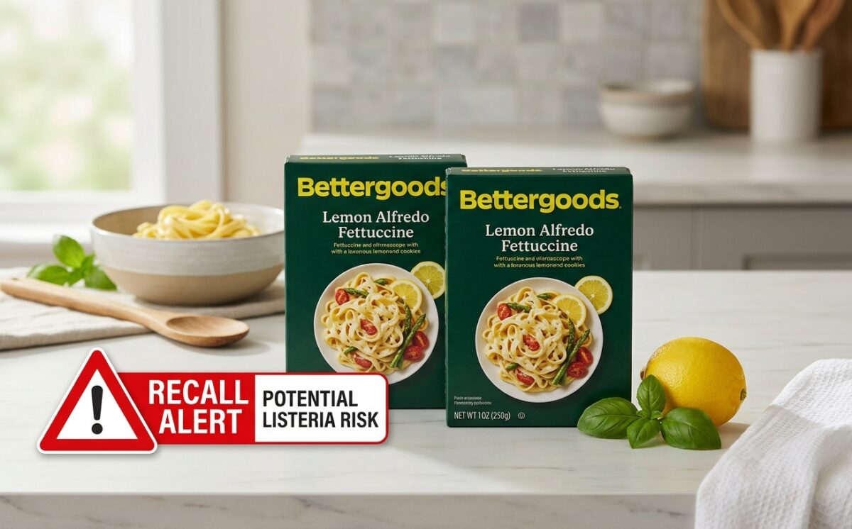 bettergoods Authentic Italian Lemon Alfredo Fettuccine recall