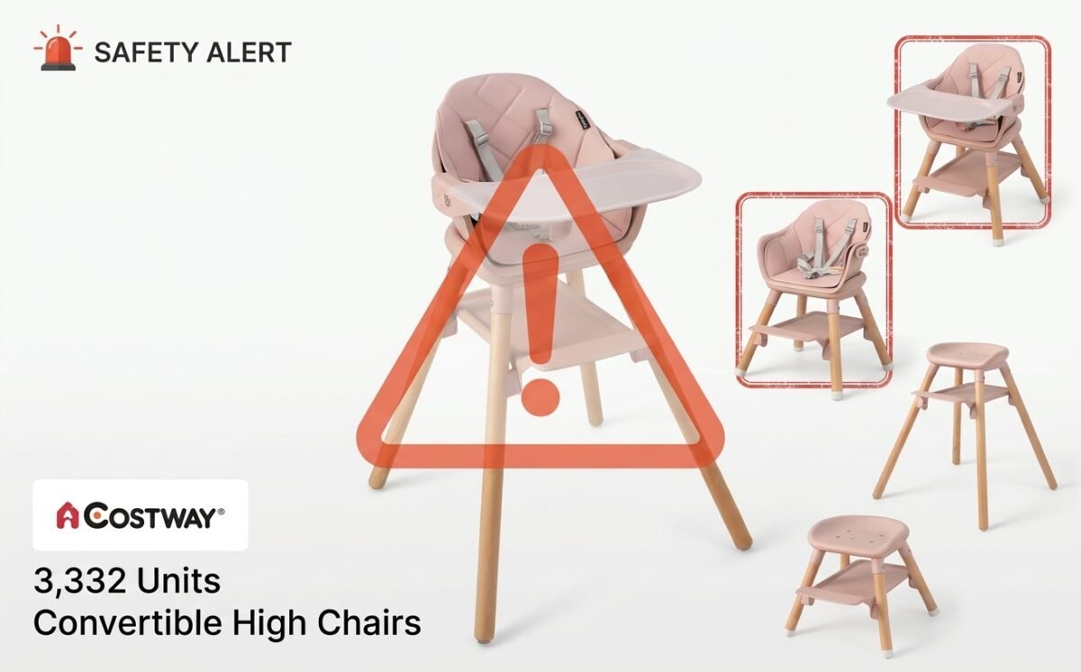Costway Convertible High Chairs recall
