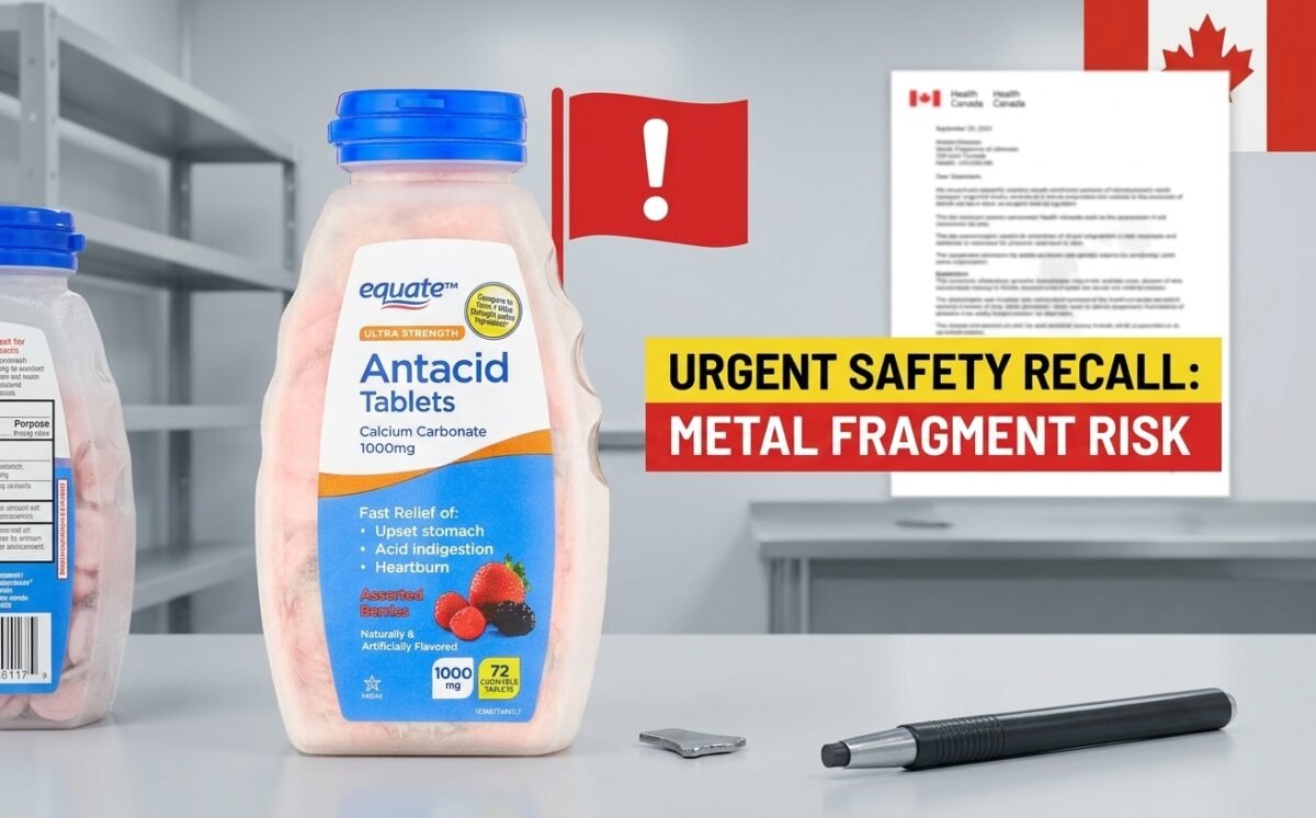 Equate Ultra Strength Antacid Assorted Fruits recall