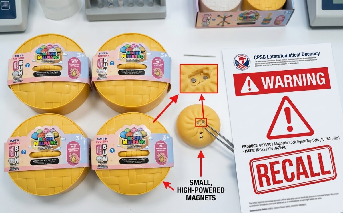 GBYMIUY Magnetic Stick Figure Toy Sets recall
