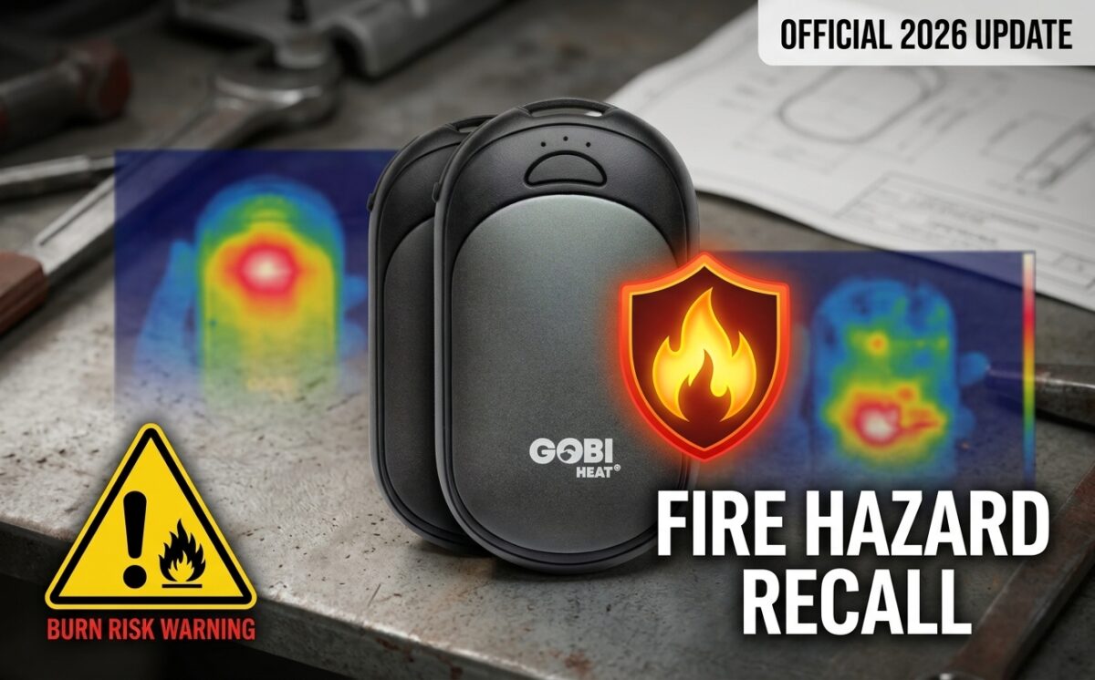 Gobi Heat Rechargeable Hand Warmer Pair recall