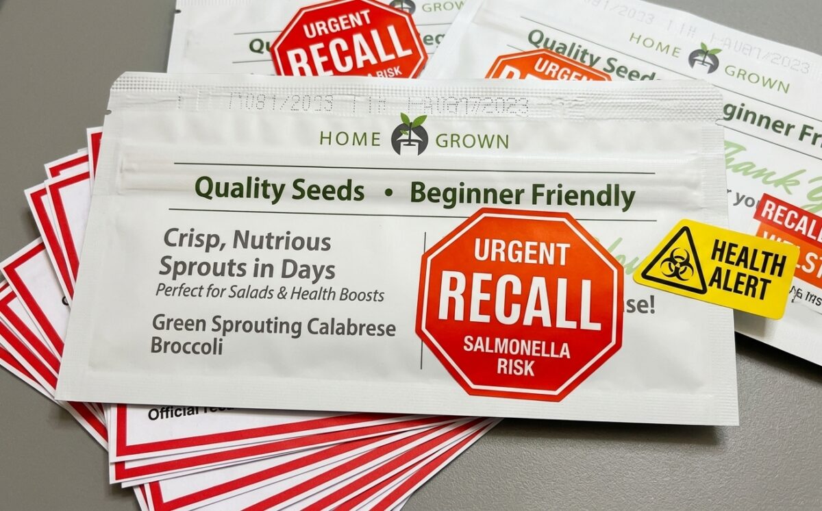 HOME GROWN Green Sprouting Calabrese Broccoli Seeds, 8 oz, Heirloom recall